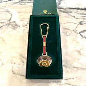 Authentic Gucci key fob in original box